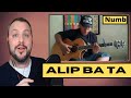 Numb - Linkin Park fingerstyle cover. Alip Ba TA  (First Reaction)