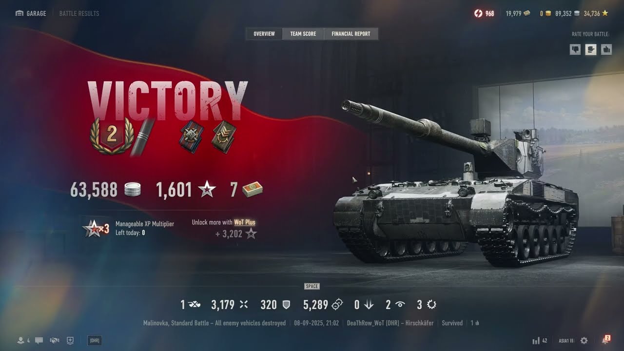 Tier XI Hirschkäfer FIRST MARK OF EXCELLENCE || Malinovka : World Of Tanks