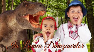 Moșneagul și Băbuța printre dinozauri, animație pentru copii