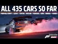 Forza Horizon 5 - ALL 435 CARS SO FAR!!!!! And 6 Forza Edition Cars in the description!!