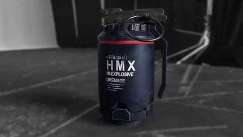 Substance Painter Grenade Speed Texture Game Ready