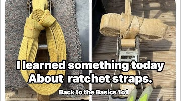 How to secure a professional ratchet strap .￼