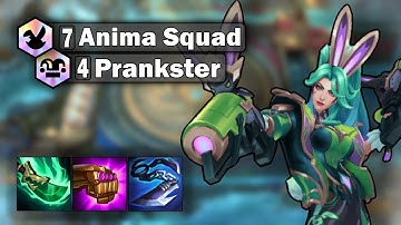 7 Anima Squad 4 Prankster Miss Fortune Carry | TFT Glitched Out