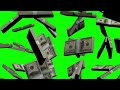 Falling Money Bundles Green Screen Animation | Dollar Cash Rain Effect #money #greenscreen #vfx