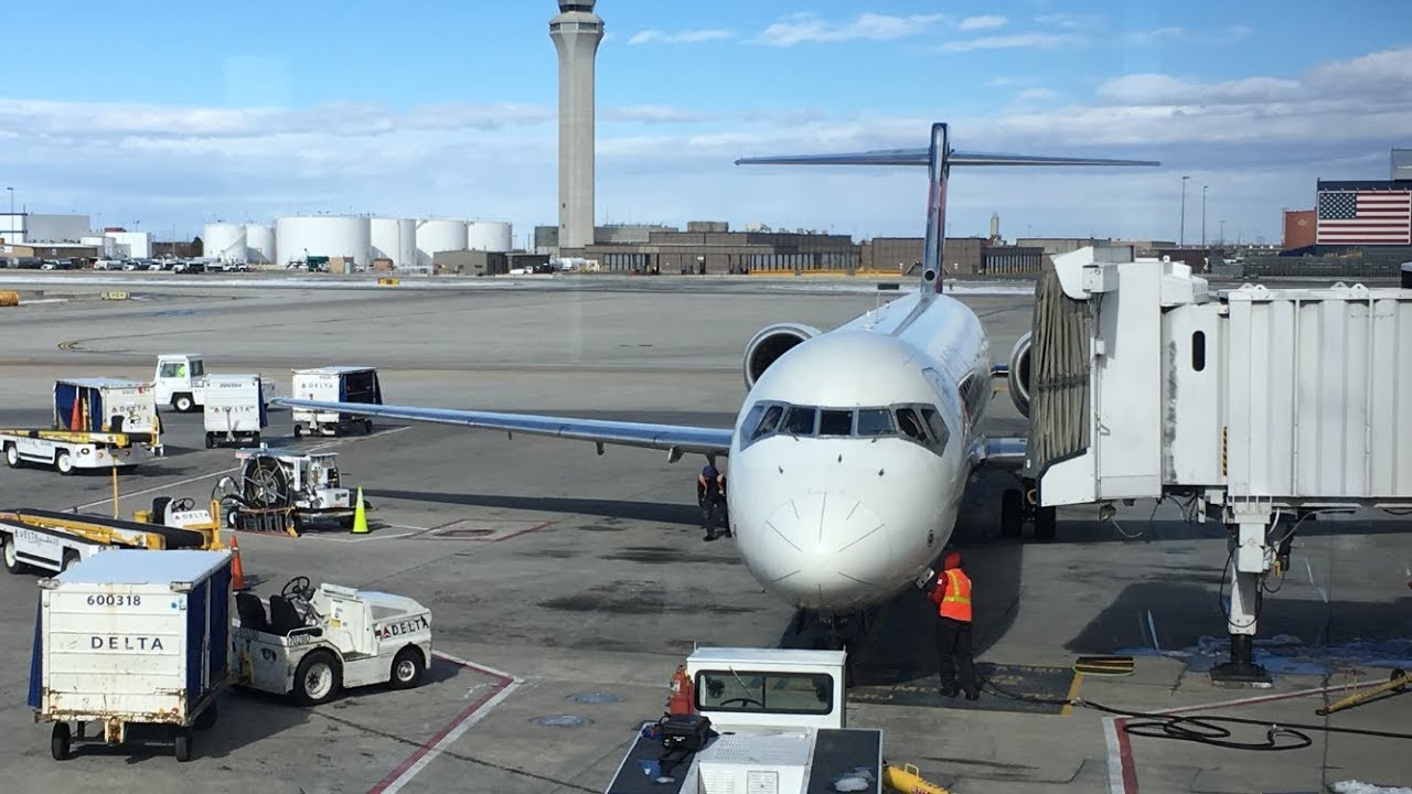 Delta Airlines Flight from Salt Lake City to Kansas City YouTube