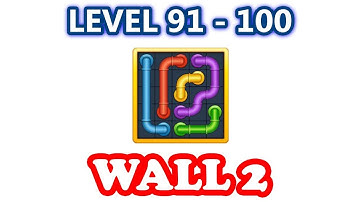 Line Puzzle: Pipe Art - Wall 2 Pack Level 91 - 100 - Walkthrough