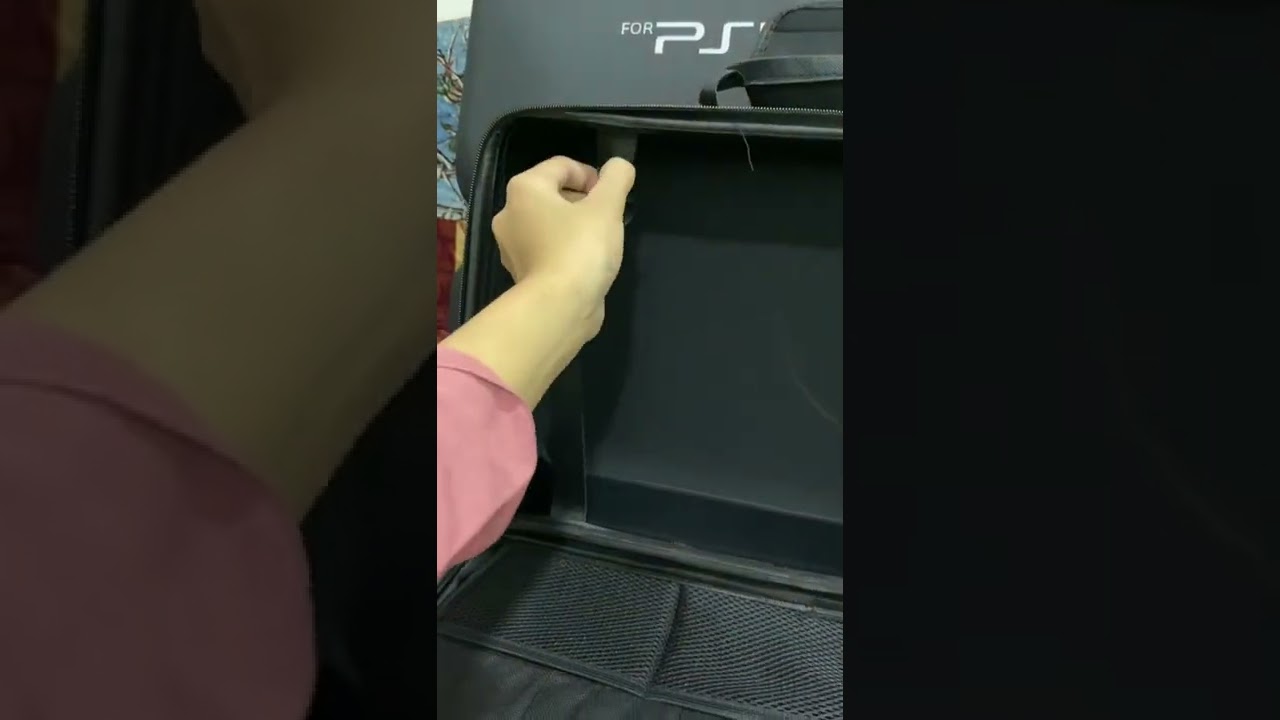 Unboxing tas playstation 5 , eva bag ps5