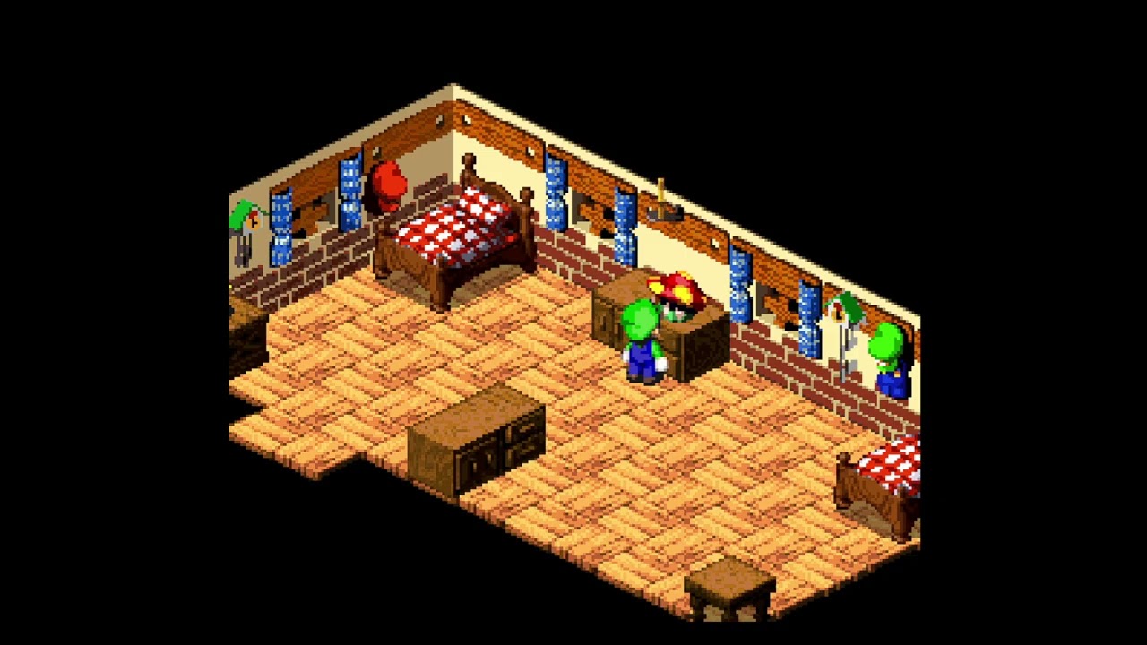 Super Luigi RPG Star Powered V7.2 OST - Toad Town Back Alley Puzzle