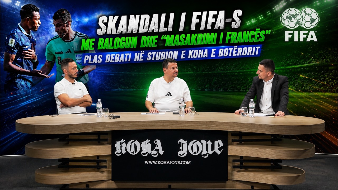 Skandali i FIFA-s me Balogun dhe “masakrimi i Francës”, plas debati në studion e “Koha e Botërorit”