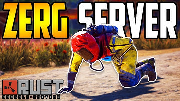 We Played On a ZERG Server For a WEEK... | RUST CONSOLE EDITION PVP (PS5)