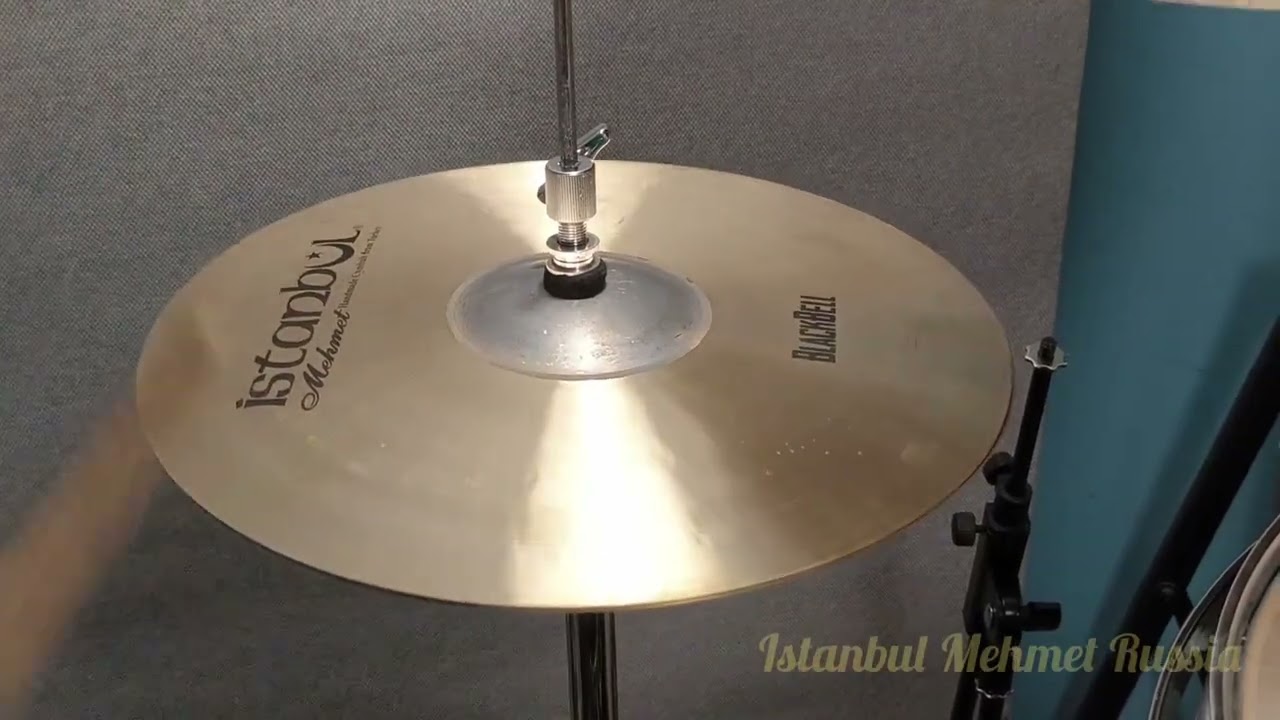 Istanbul Mehmet Blackbell HiHat 14" sound demo!