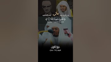 قال له صاحبه وهو يحاوره | ياسر الدوسري يحاكي محمد صديق المنشاوي | سورة الكهف | محاكاة المنشاوي