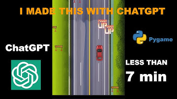 ChatGPT Made a game in under 7 minutes!