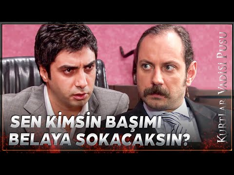 Polat Alemdar'dan Avukatı Korkutan Racon! | Kurtlar Vadisi Pusu 2. Bölüm