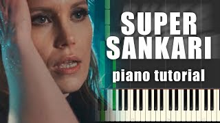 Laura Närhi - SUPERSANKARI | Piano Tutorial