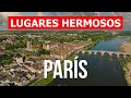 Viaje a la ciudad de París, Francia | Vacaciones, naturaleza, turismo, lugares | Vídeo dron 4k
