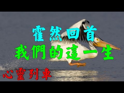 【心靈列車 】  霍然回首，我們的這一生：幾十年後，我們都將離去，對這個世界來說，我們徹底變成了虛無。