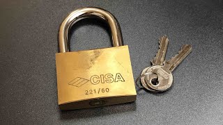 [544] Cisa 221/60 Picked, Milled Open, and Gutted