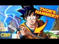 Dragon Ball: What If Goku Could Lift Thor's Hammer