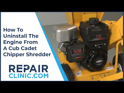 How to Uninstall a Briggs & Stratton Small Engine 15T2020915FB