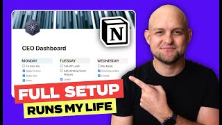 How I Run 4 Businesses with Notion - FULL WALKTHROUGH screenshot 4