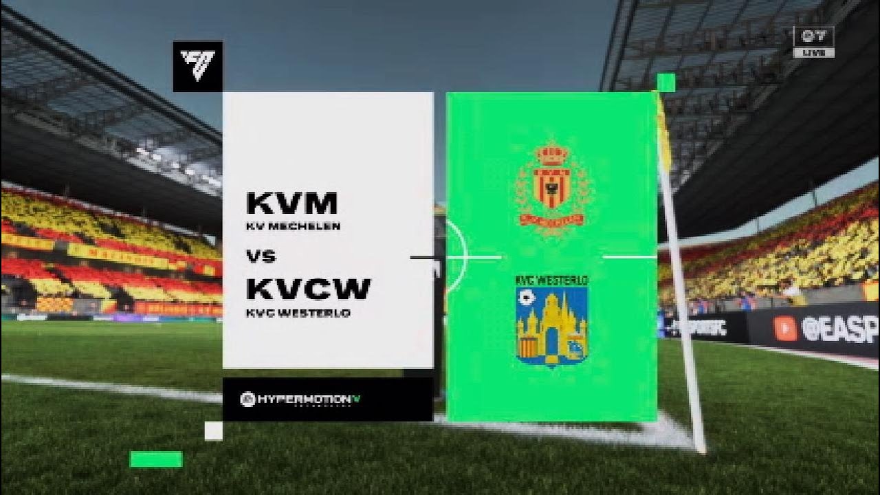 PS5 EA FC 26 KV Mechelen Vs KVC Westerlo