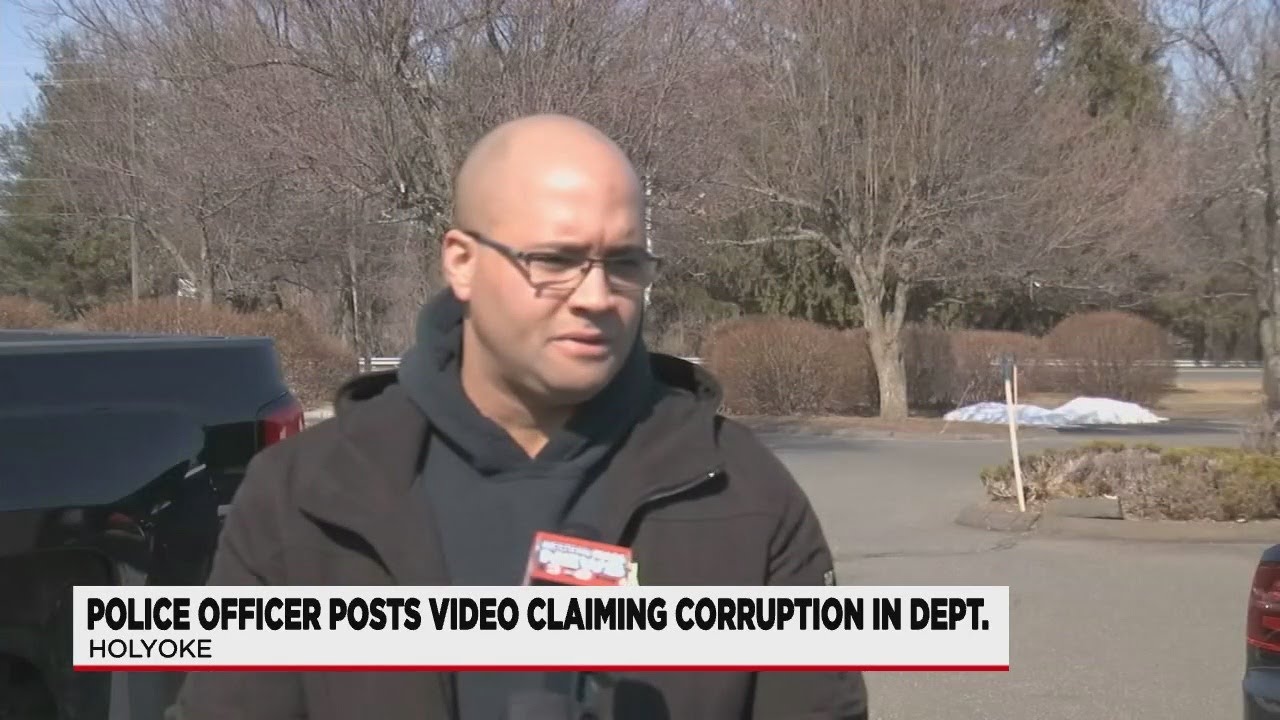Officer suspended after posting video claiming corruption in Holyoke Police Department