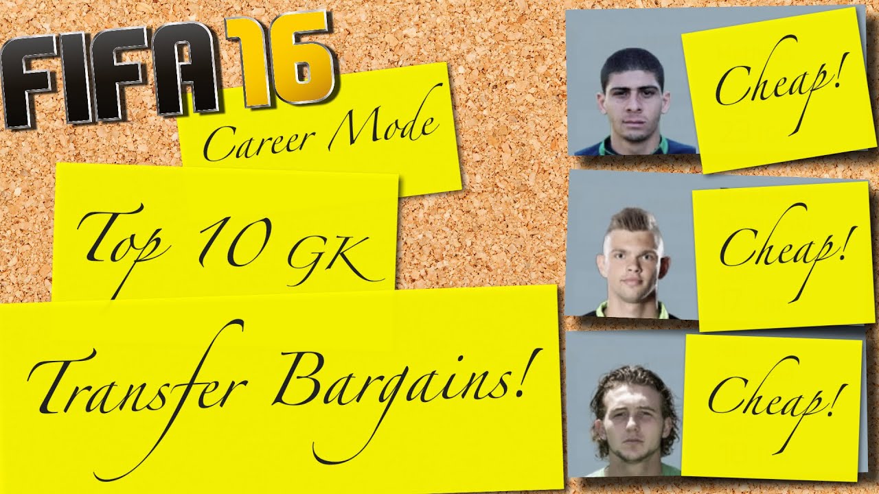 FIFA 16 | Top 10 GK Transfer Bargains | Career Mode