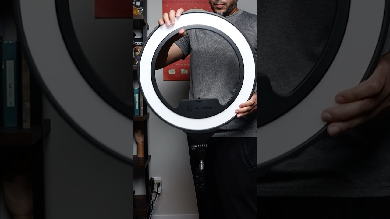 THE BEST RING LIGHT! 🤩 for content creators, my opinion. Watch the full video. 