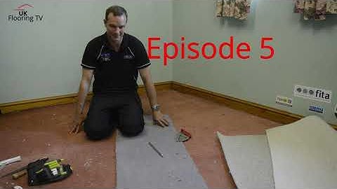 Apprentice series episode 5. cutting stairs using the row finder and loop pile cutter.