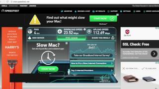 Bell Fibe Internet Speed Test