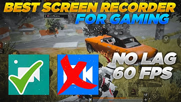 Adv Screen Recorder | Best Screen Recorder For Pubg Mobile Free Fire | Best Settings No Lag