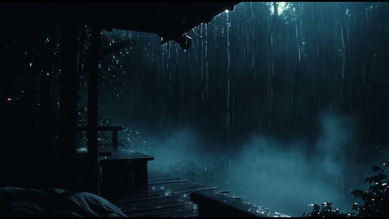 Heavy rain for sleep 😴