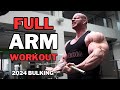 Krizos arm workout for huge biceps  triceps