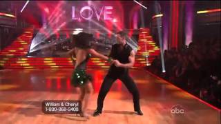 Week 1 William Levy & Cheryl Burke Cha Cha Cha Dwts Dancing With The Stars