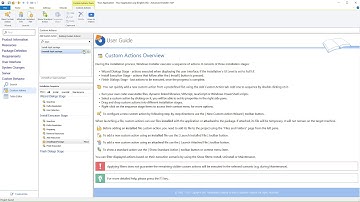 APPX package management - predefined MSI custom actions