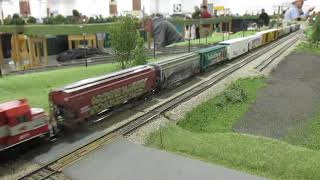 WSOR local on Modutrak layout Trainfest 2022