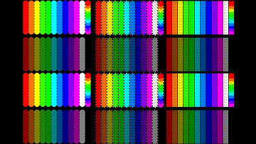 All Colors Worm Survival Race ASRM in Algodoo