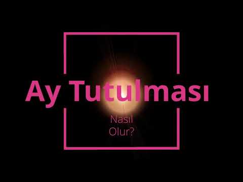 Ay tutulması nasıl olur? Ay tutulması Ay'da nasıl görünür?