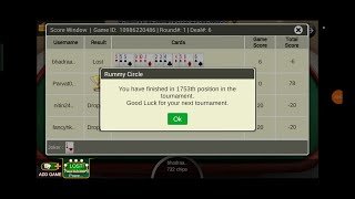 Mera kismat kharap hai // rummy circle // card game online screenshot 3