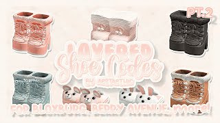 Cute Berry Avenue Codes Shoes & Bloxburg Code 3D Layered Shoes Pt.2