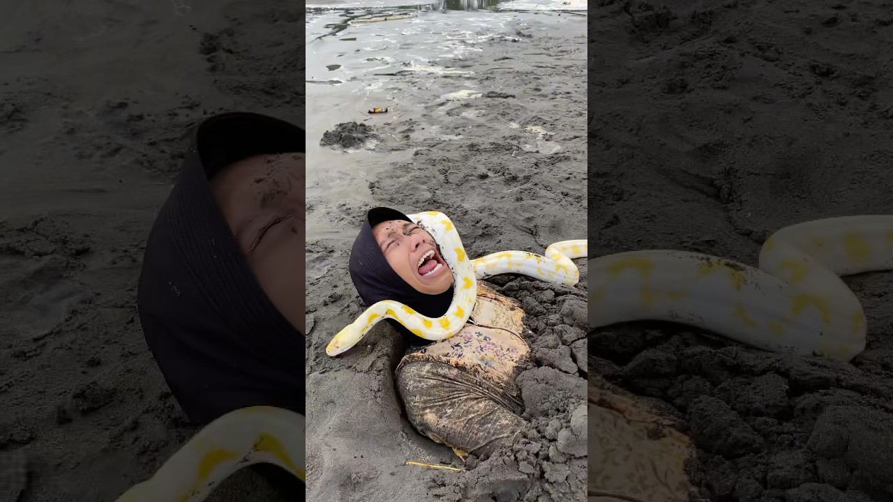 Mau Mandi di Laut, Emak Malah Didekati Ular! Boby Bingung Pilih Teman atau Ibunya! ​⁠