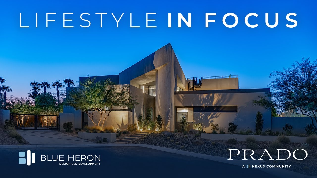 Prado, New Modern Homes in Las Vegas on Half-Acre Lots by Blue Heron