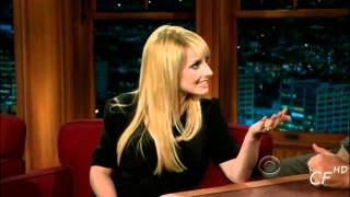 4. Melissa Rauch &amp; Ending 2012 Jan 4- Late Late Show Craig Ferguson [HD]