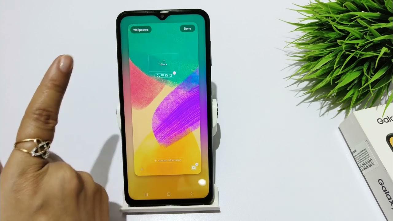 How To Set Clock On Lock Screen In Samsung Galaxy F14 F14 Pro Lock how-to-set-clock-on-lock-screen-in-samsung-galaxy-f14-f14-pro-lock