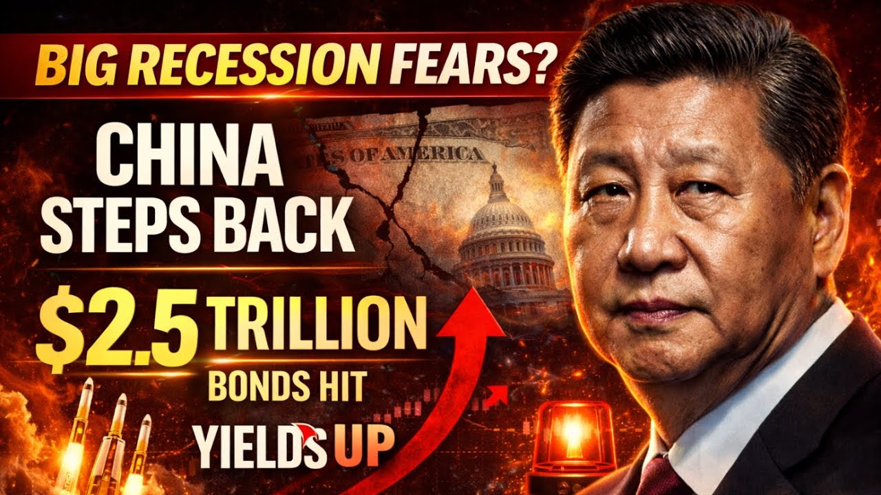 China Steps Back as $2.5 Trillion in U.S. Bonds Hits the Market