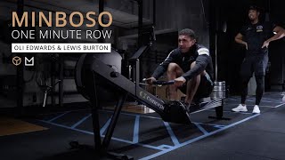 Minboso One Minute Row Challenge With Oli Edwards & Lewis Burton