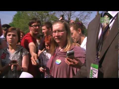 Разгон гей-парада в Санкт-Петербурге