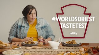 HEINZ Gravy - The World’s Driest Taste Test