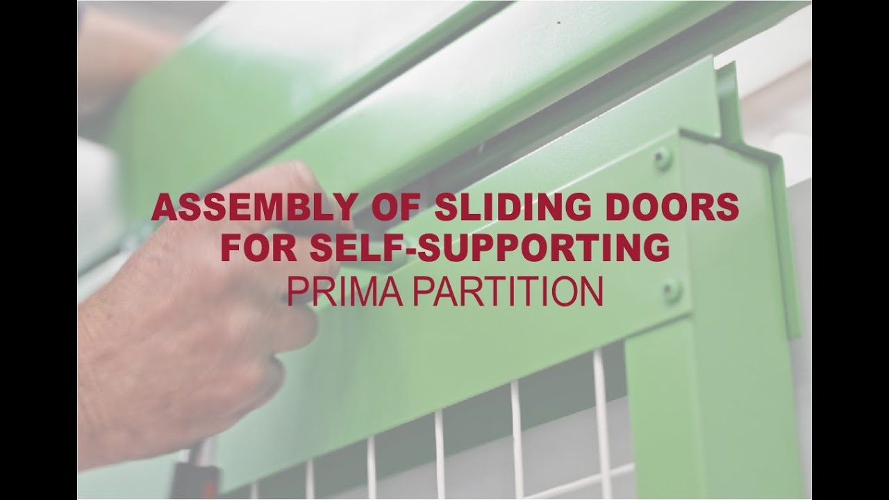 AMGEindustrie PRIMA self supporting sliding doors assembly